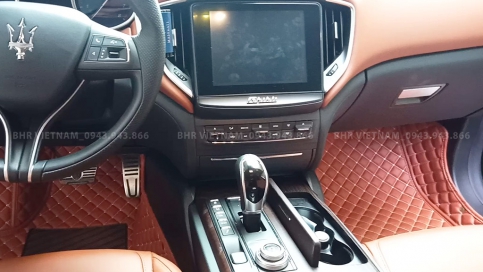 Thảm lót sàn ô tô 5D 6D Maserati Ghibli cực đẹp